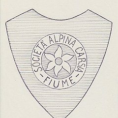 Societa' Alpina Carsia Fiume - bandiera blu_AC